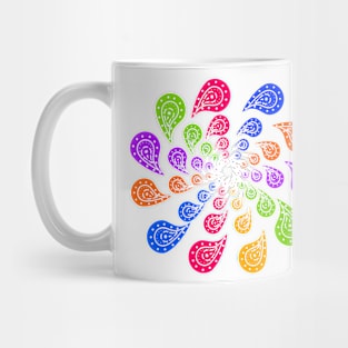 Colorful circular pattern Mug